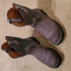 Ariat Fat Baby's Boots, Women's Size 10B, Brown w/bling